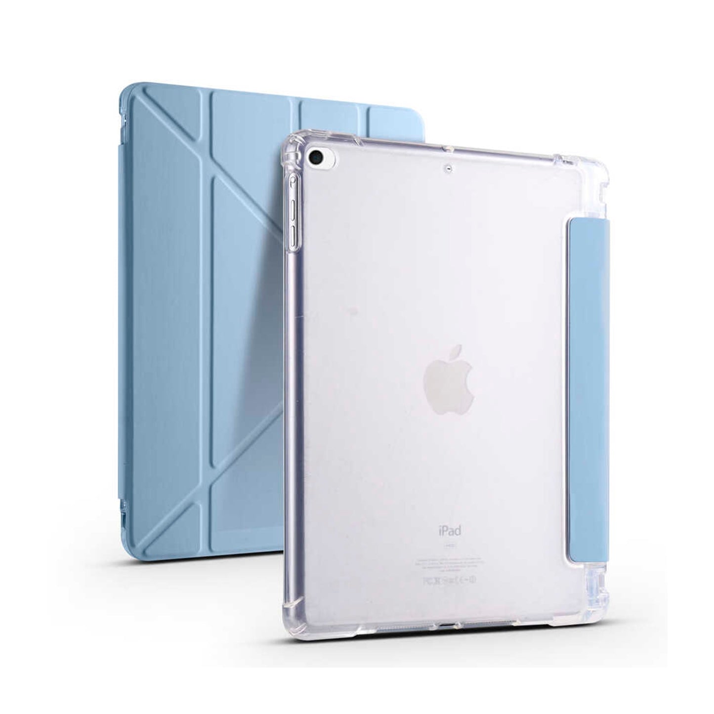 Apple iPad 6.Nesil 9.7 inç 2018-Trigon Folding Kalemlikli Standlı Kılıf