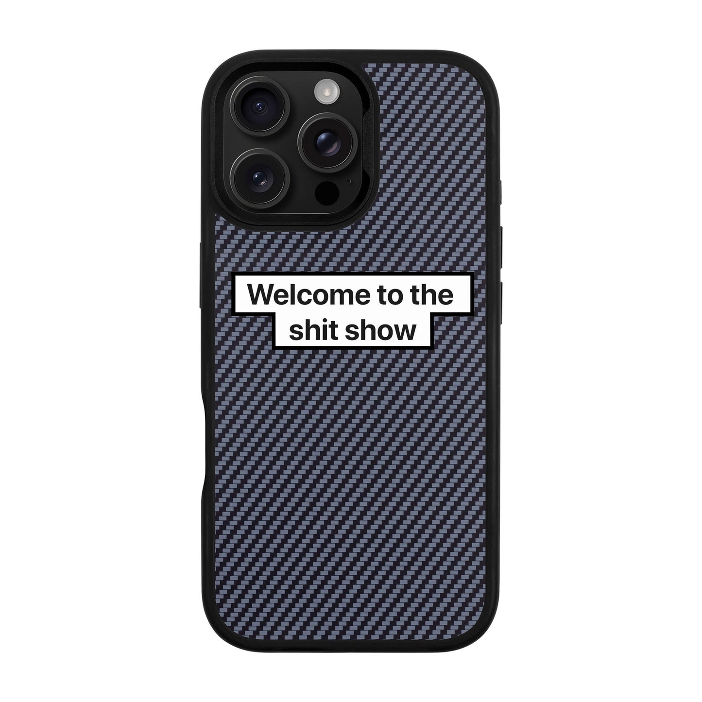 WELCOME-iPhone 16 Pro Max Plaid Kılıf MagSafe Özellikli