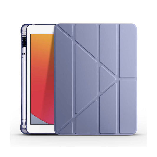 Apple iPad 5.Nesil 9.7 inç 2017-Trigon Folding Kalemlikli Standlı Kılıf