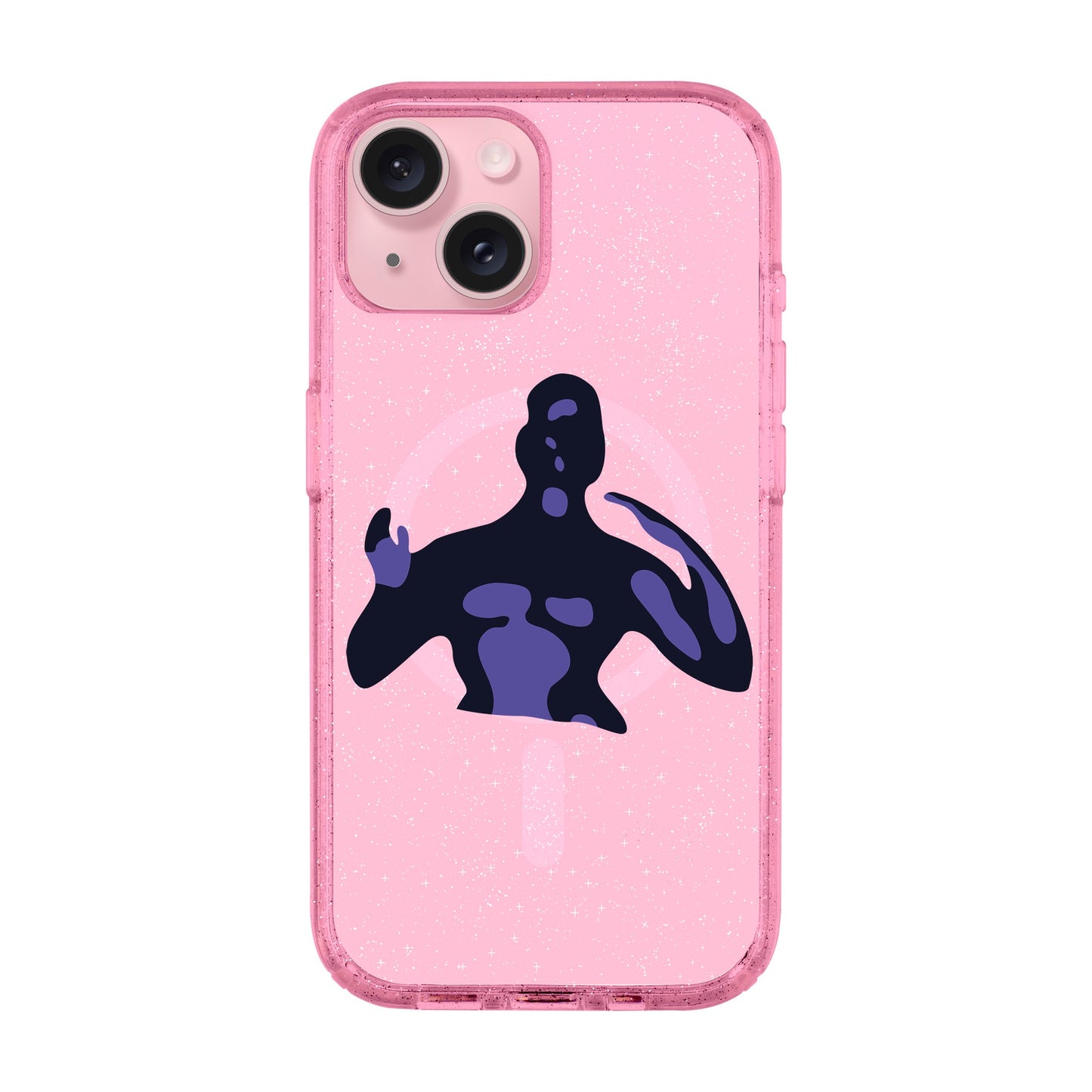 COSTUME-iPhone 14 Plus Shiny Kılıf MagSafe Özellikli