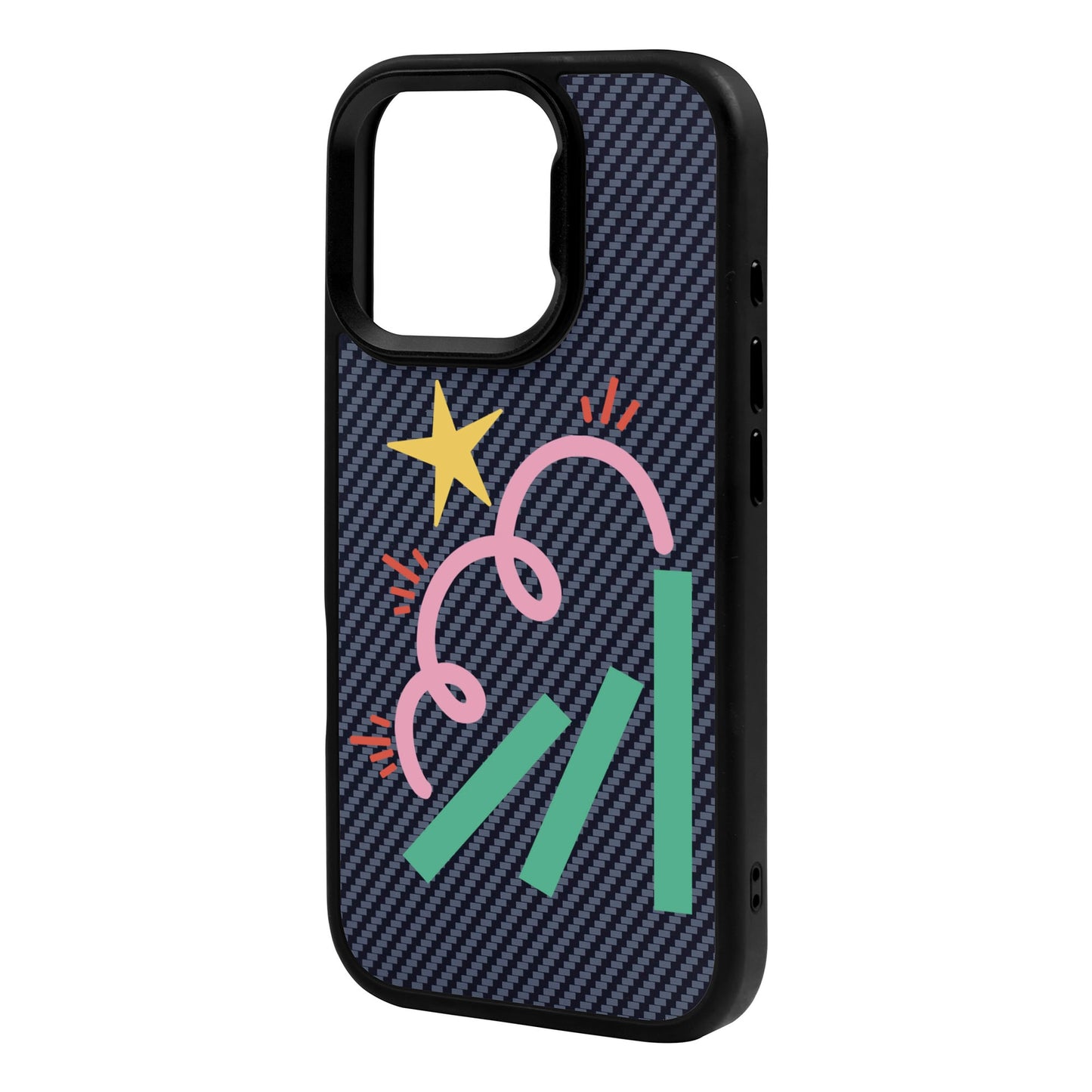 DOMINO-iPhone 16 Pro Max Plaid Kılıf MagSafe Özellikli