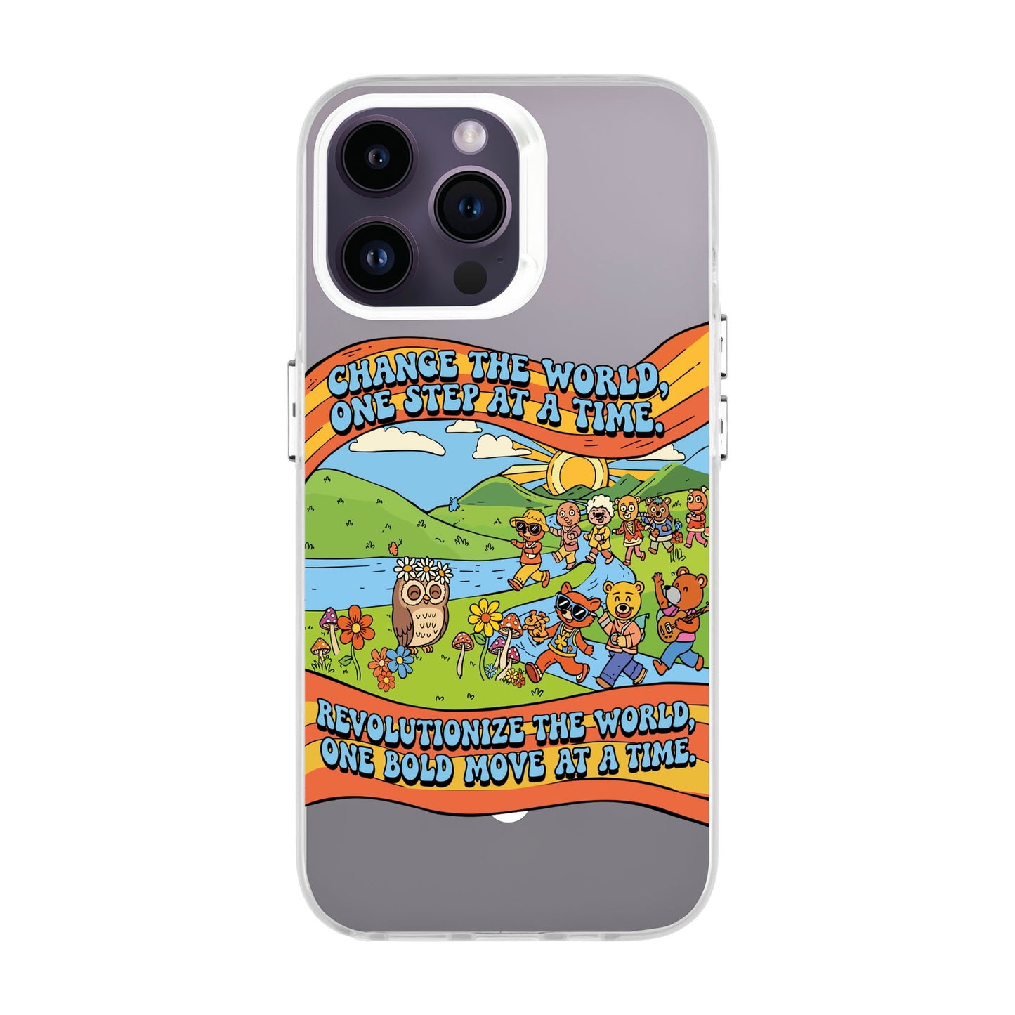 CHANGE THE WORLD-iPhone 14 Pro Max Hold Kılıf MagSafe Özellikli