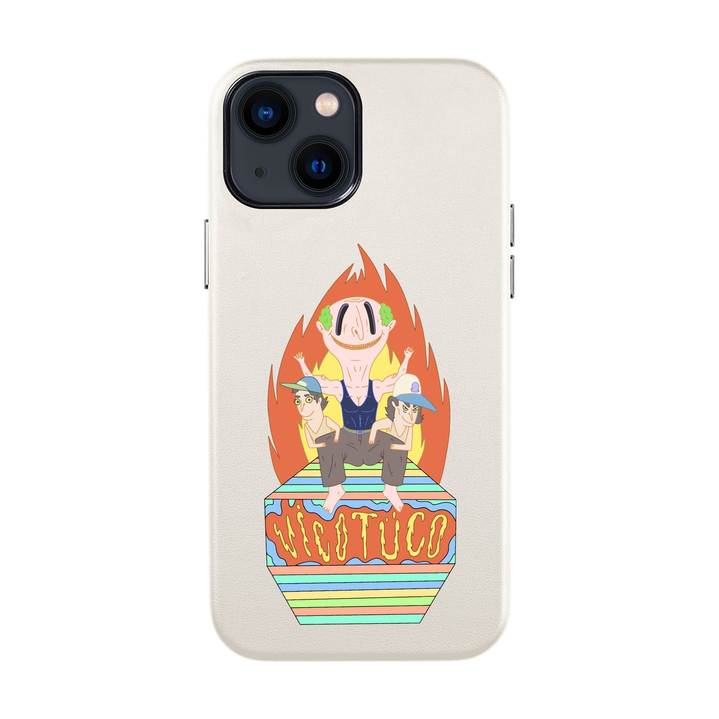 VİCOTÜCO ADAM-iPhone 13 Mini Leather Kılıf