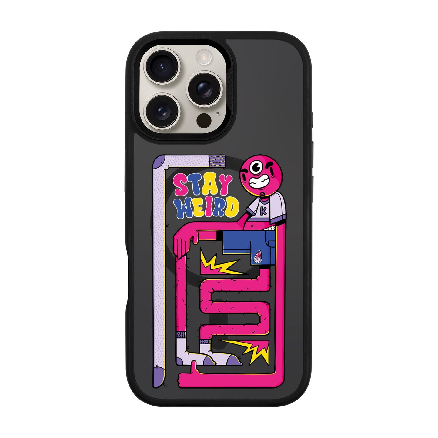 OG TOOTHY-iPhone 16 Pro Max Rise Kılıf MagSafe Özellikli