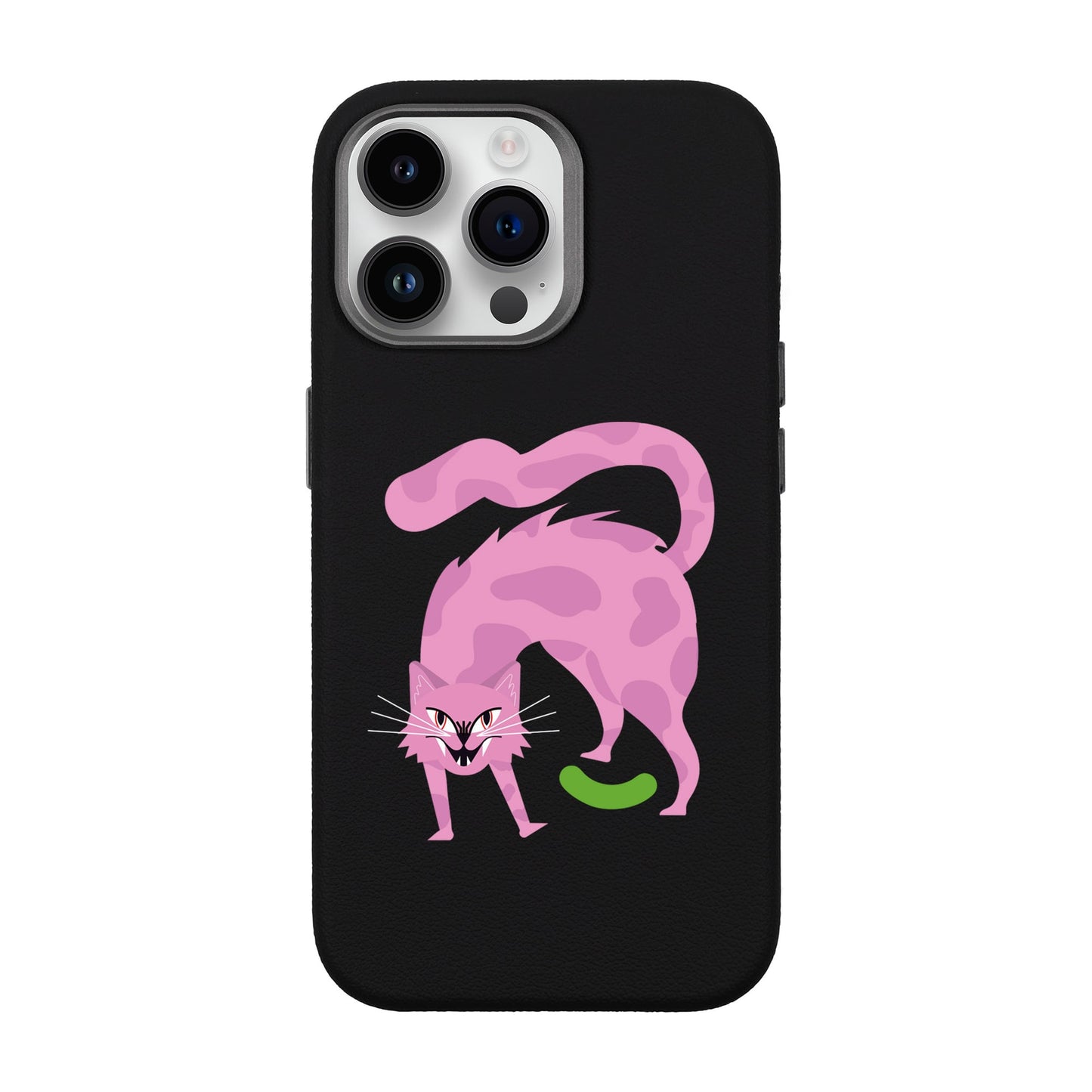 GRUMBLEPAWS-iPhone 14 Pro Max Leather Premium Kılıf MagSafe Özellikli