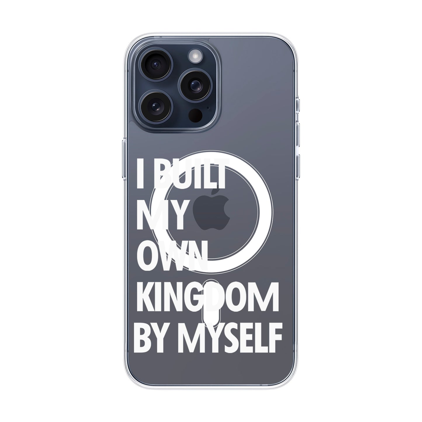KINGDOM-iPhone 15 Pro Max Solid Kılıf MagSafe Özellikli