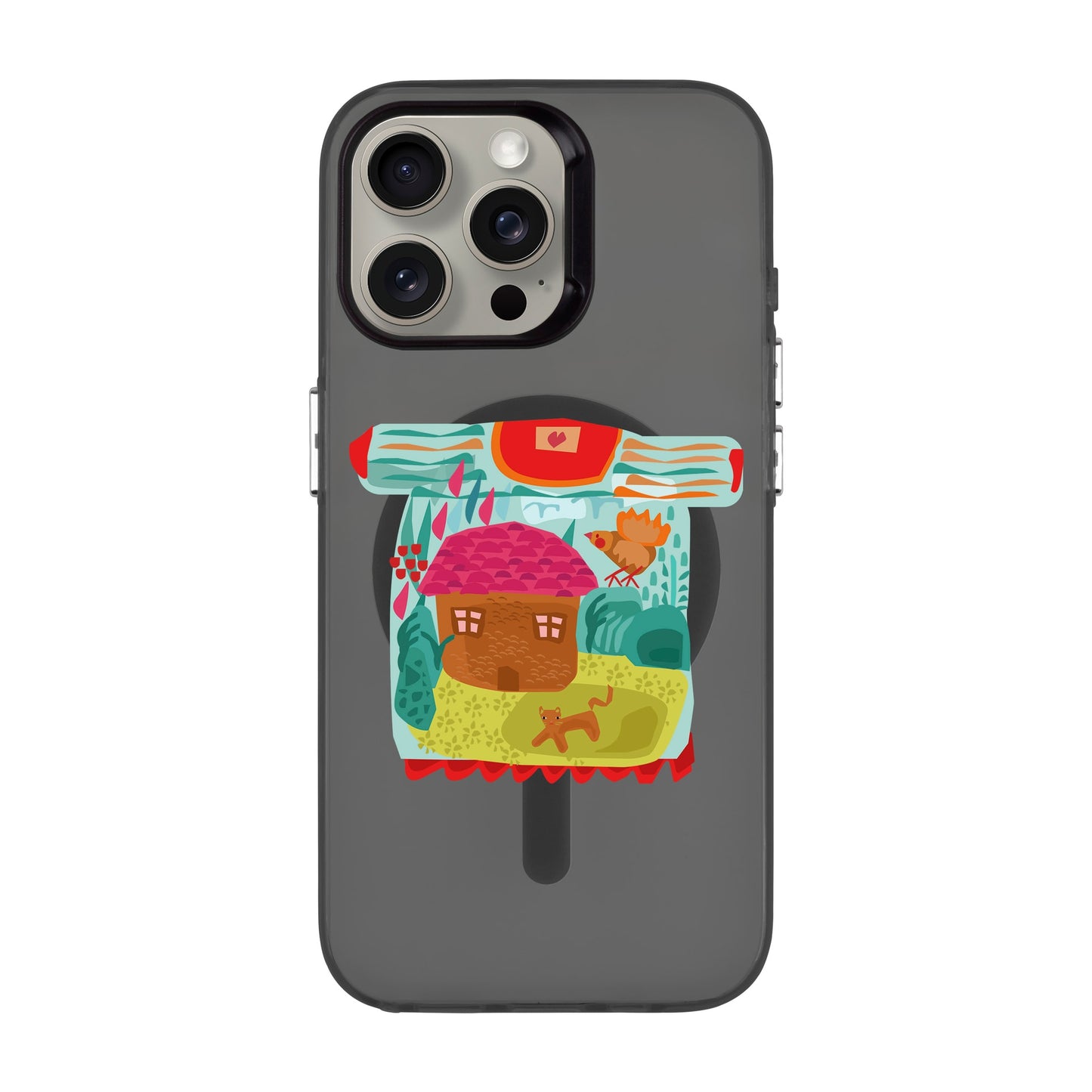 SİHİRLİ KAZAK-iPhone 15 Pro Max Hold Kılıf MagSafe Özellikli