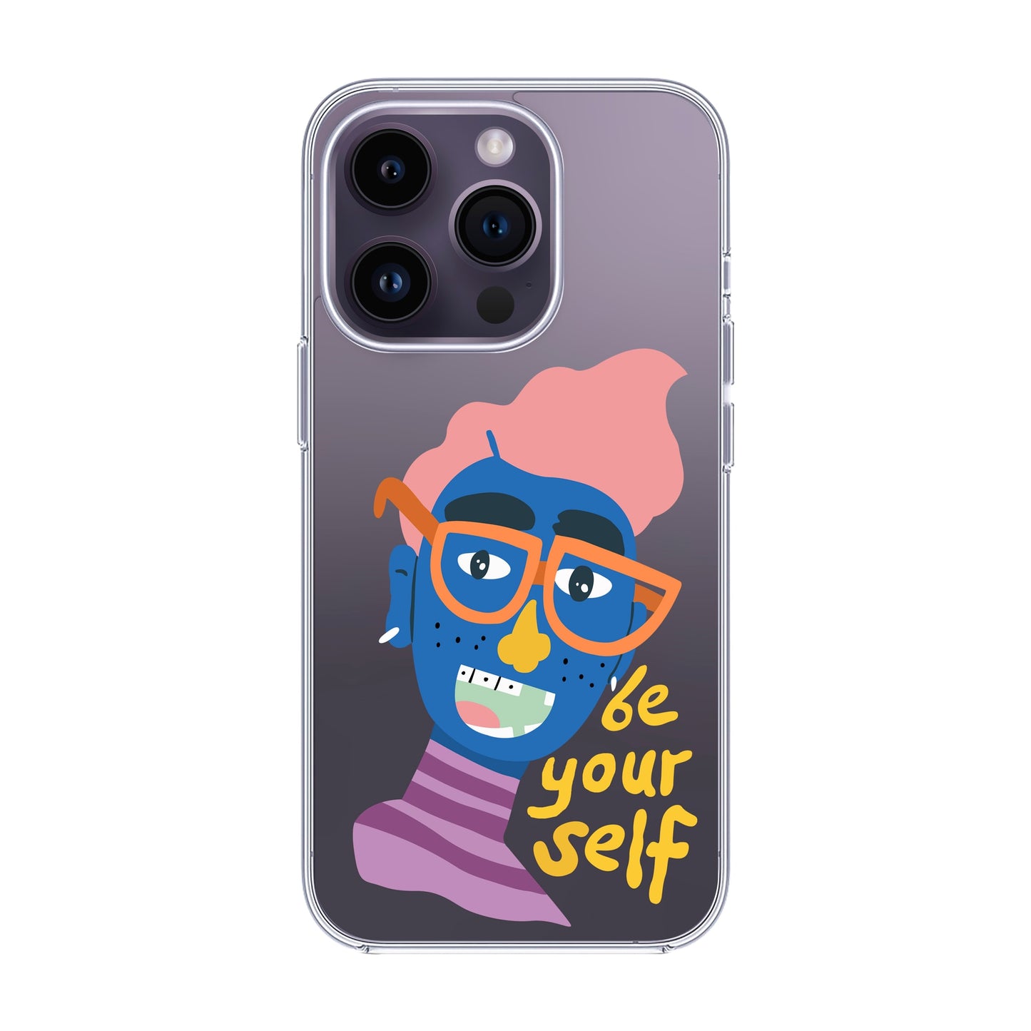 BE YOUR SELF-iPhone 14 Pro Solid Kılıf