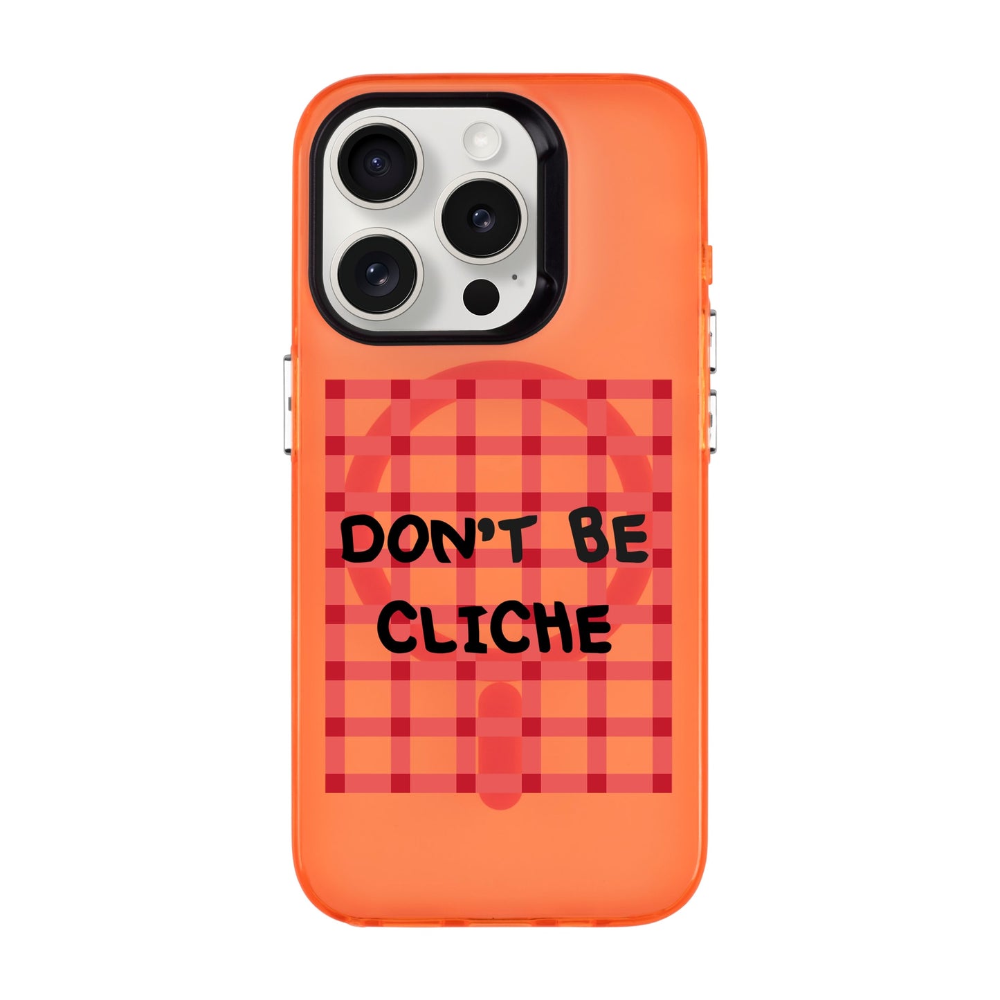 DON'T BE CLICHE-iPhone 15 Pro Hold Kılıf MagSafe Özellikli
