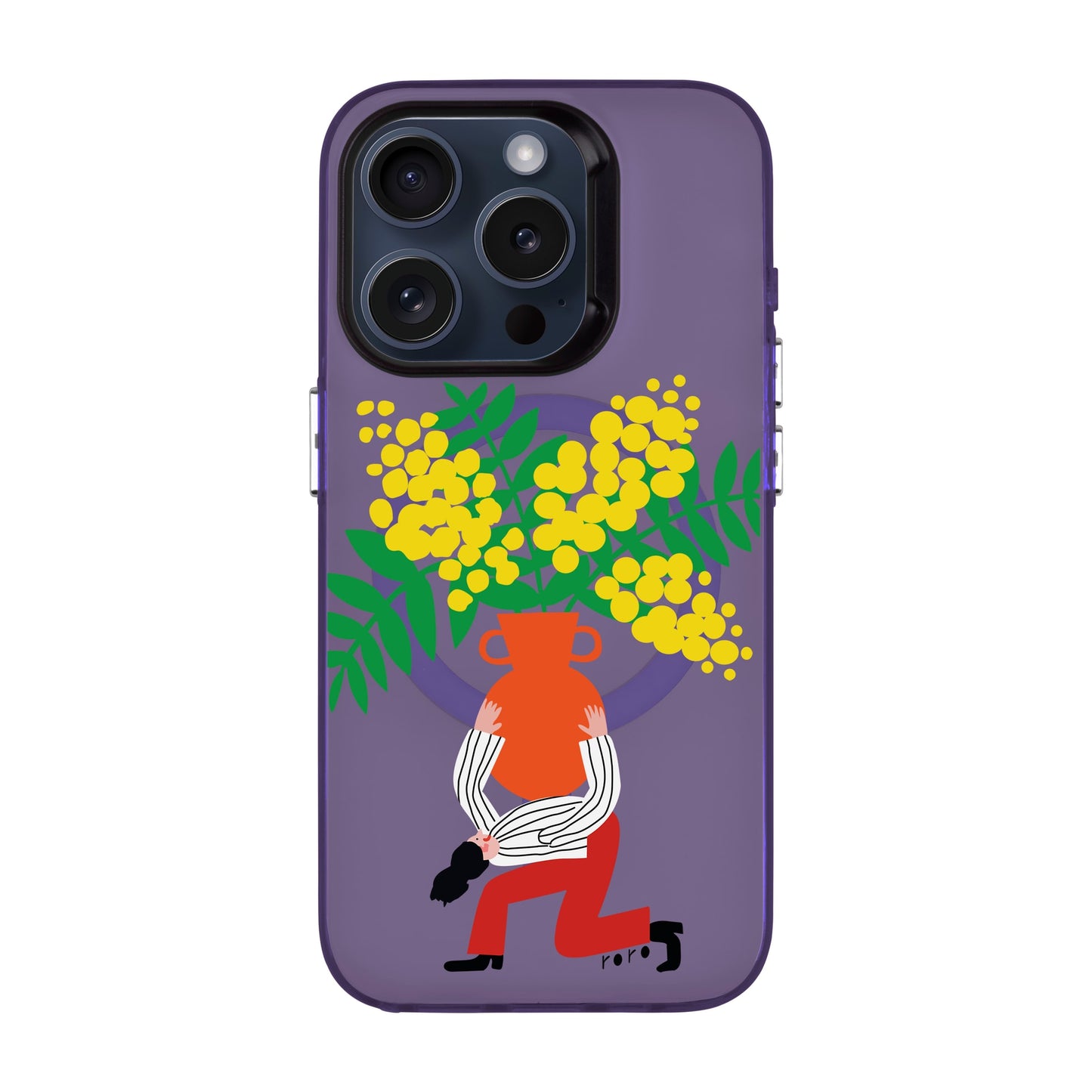 VASE-iPhone 13 Pro Max Hold Kılıf MagSafe Özellikli