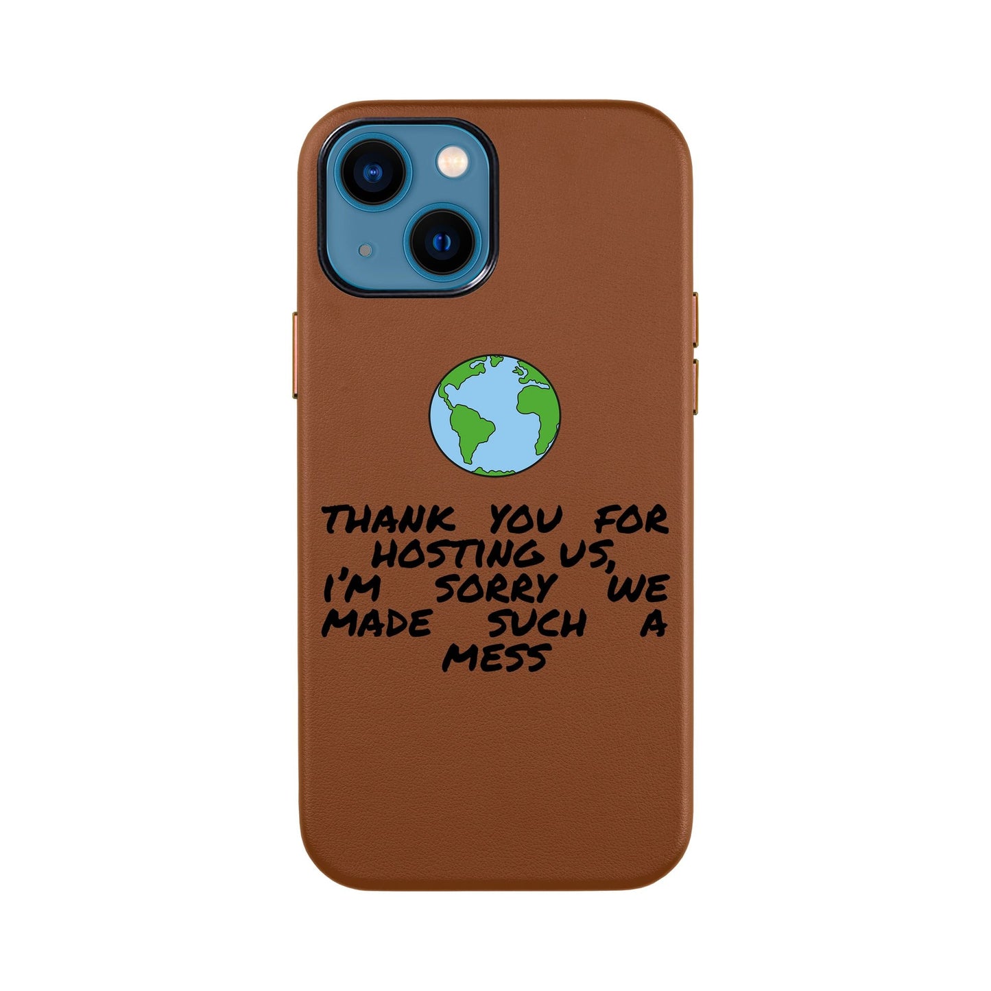 MESS-iPhone 13 Mini Leather Kılıf