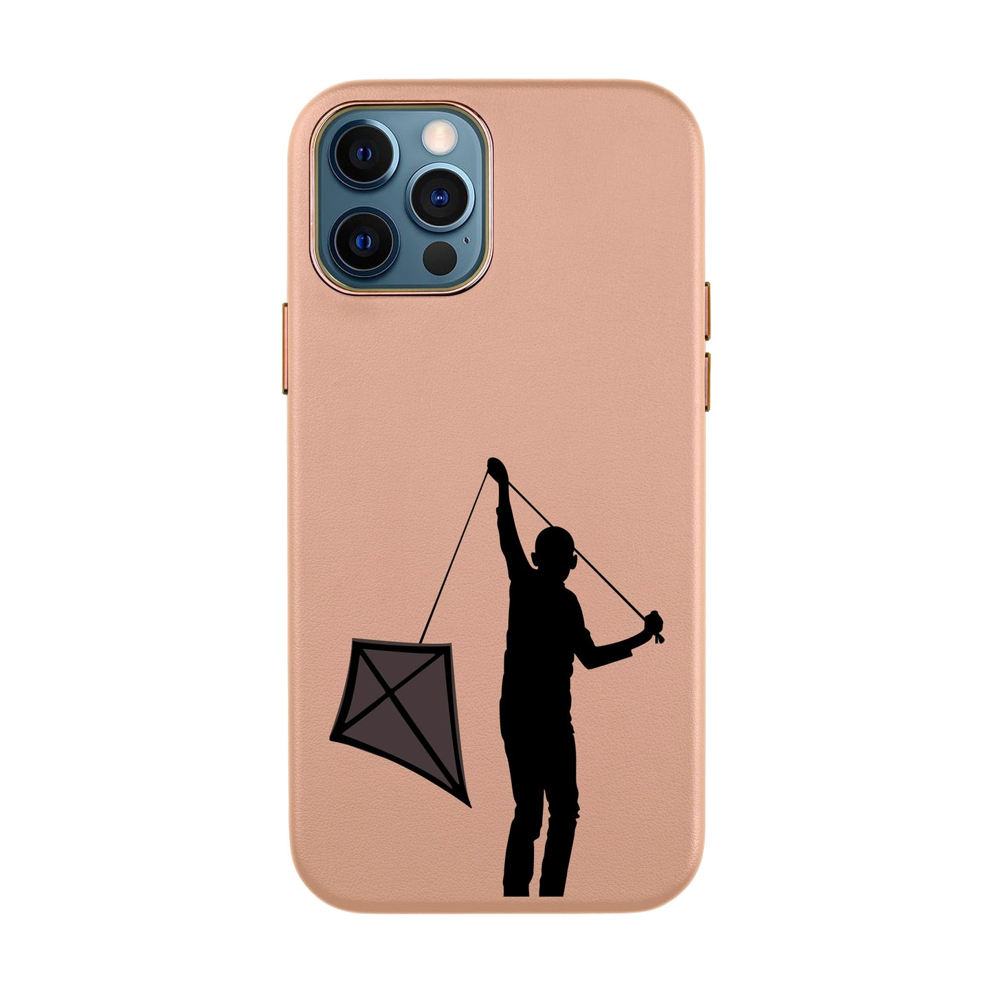 KITE-iPhone 12 Pro Max Leather Kılıf