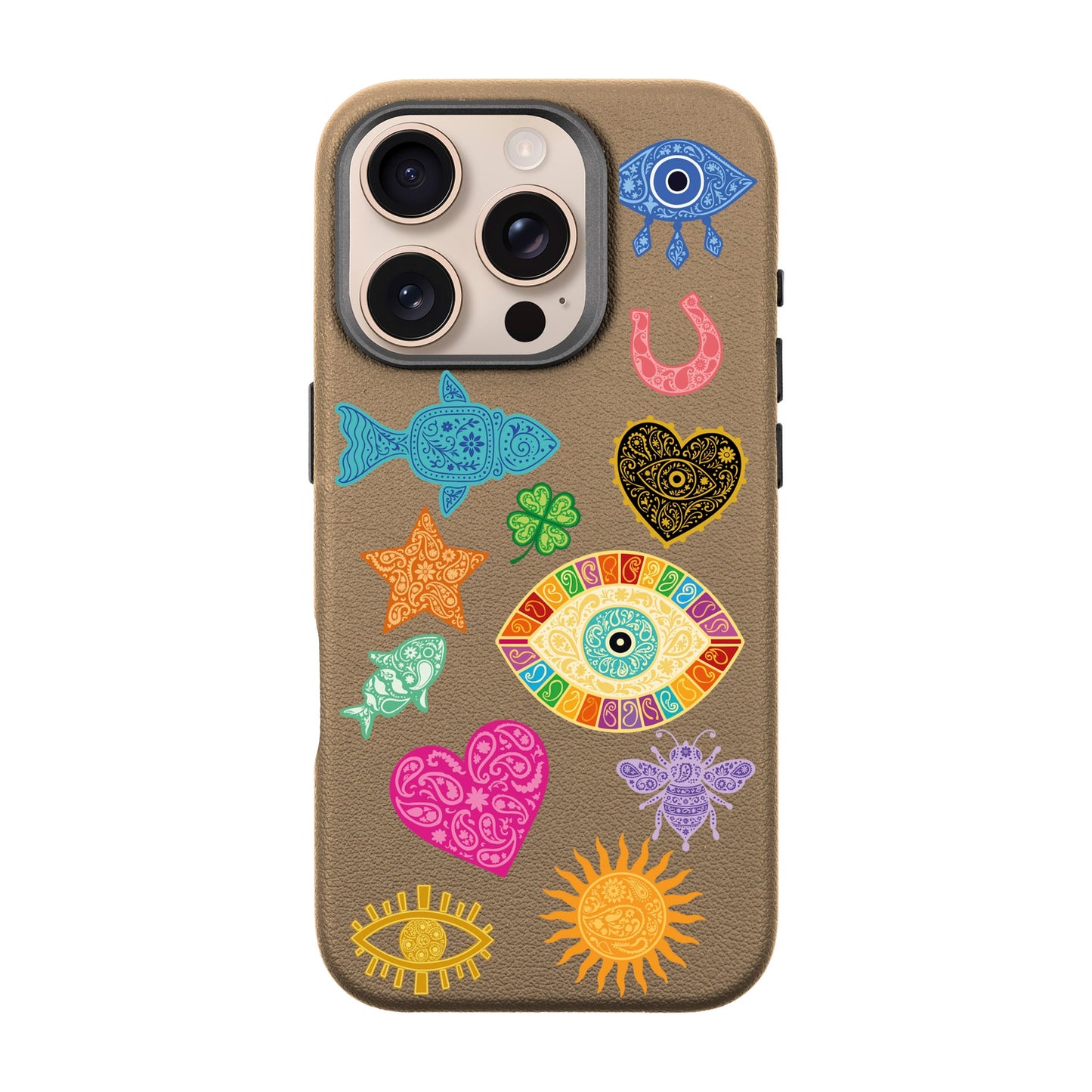CHARMS BY BERRİN ÖZKAN-iPhone 16 Pro Leather Premium Kılıf MagSafe Özellikli