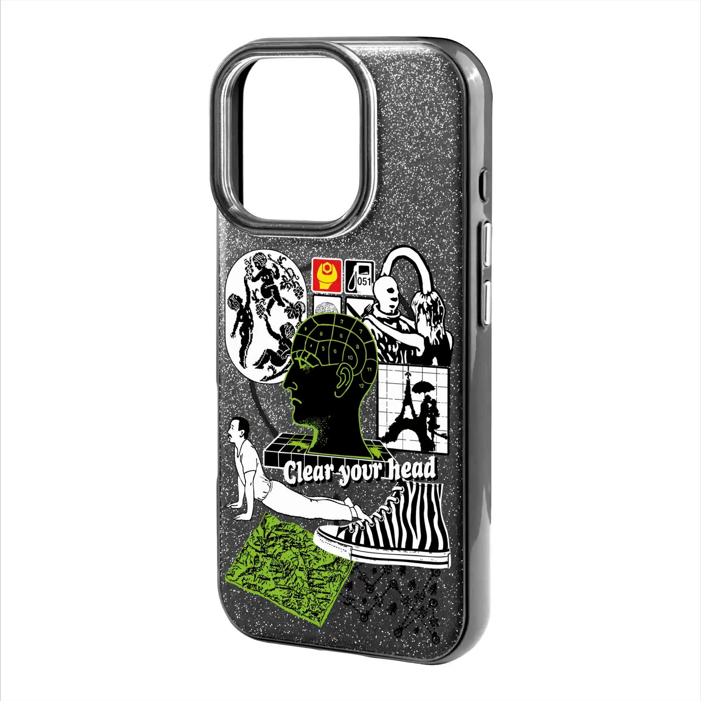 CLEAR YOUR HEAD-iPhone 16 Pro Max Radiant Kılıf MagSafe Özellikli