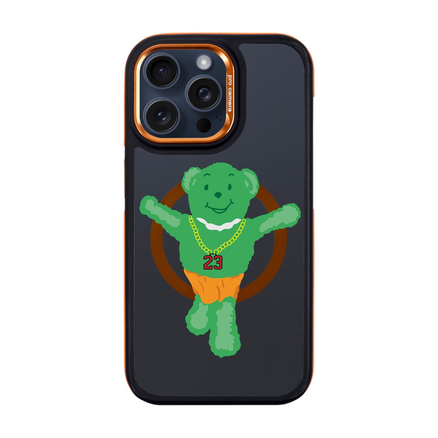 GREEN BEAR-iPhone 15 Pro Max Dark Kılıf MagSafe Özellikli