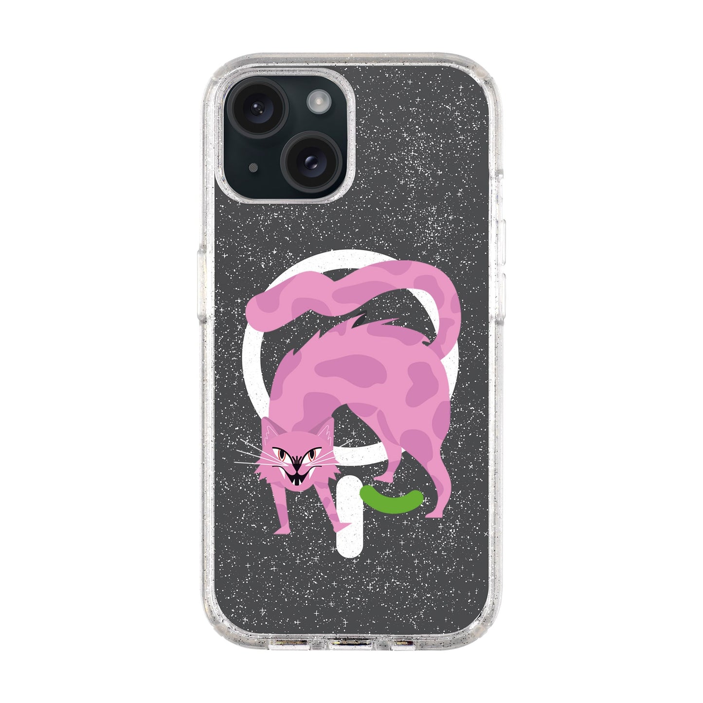 GRUMBLEPAWS-iPhone 14 Plus Shiny Kılıf MagSafe Özellikli