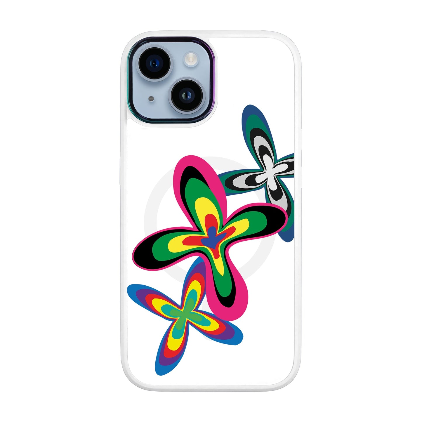 COLOR FLOWER-iPhone 12 Vigor Kılıf MagSafe Özellikli