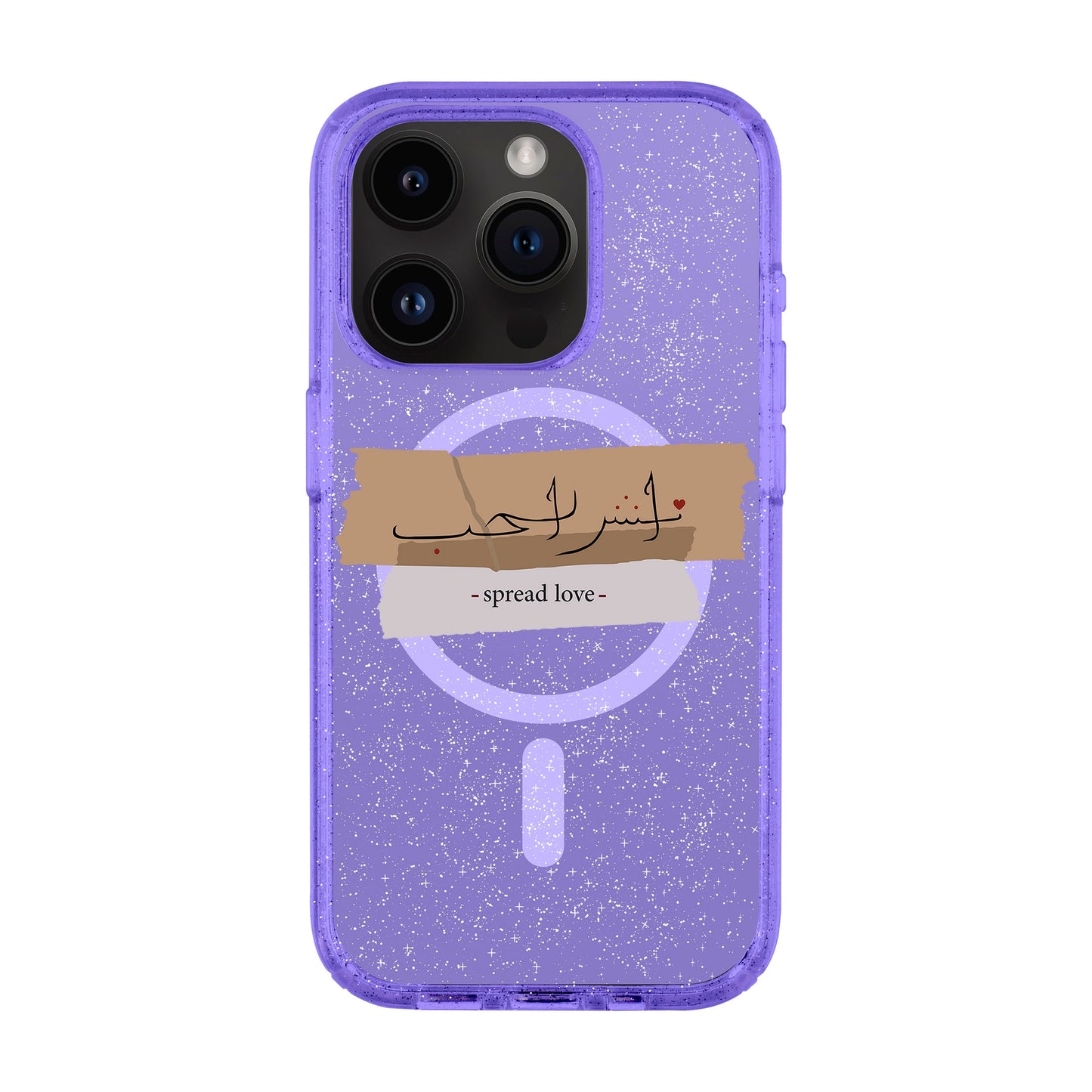 SPREAD LOVE-iPhone 14 Pro Shiny Kılıf MagSafe Özellikli