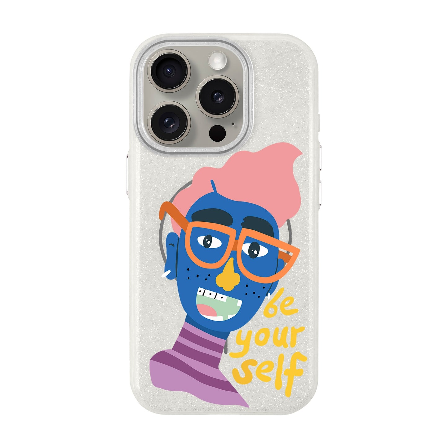 BE YOUR SELF-iPhone 15 Pro Radiant Kılıf MagSafe Özellikli