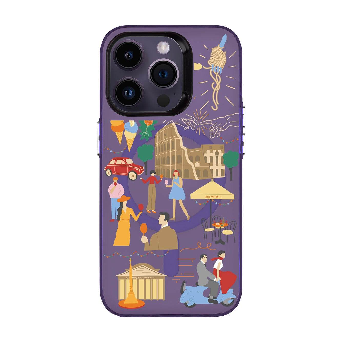 ROMA-iPhone 14 Pro Hold Kılıf MagSafe Özellikli