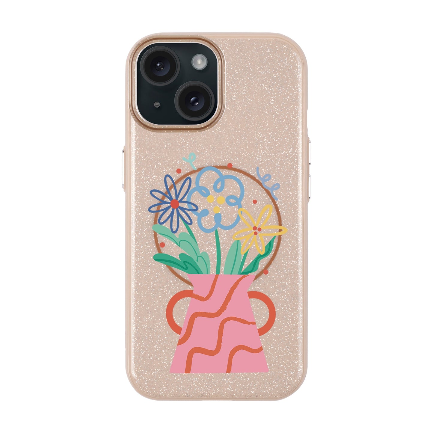 PINK VASE-iPhone 14 Radiant Kılıf MagSafe Özellikli