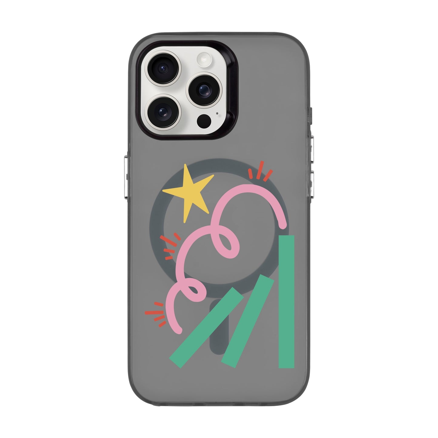DOMINO-iPhone 15 Pro Max Hold Kılıf MagSafe Özellikli
