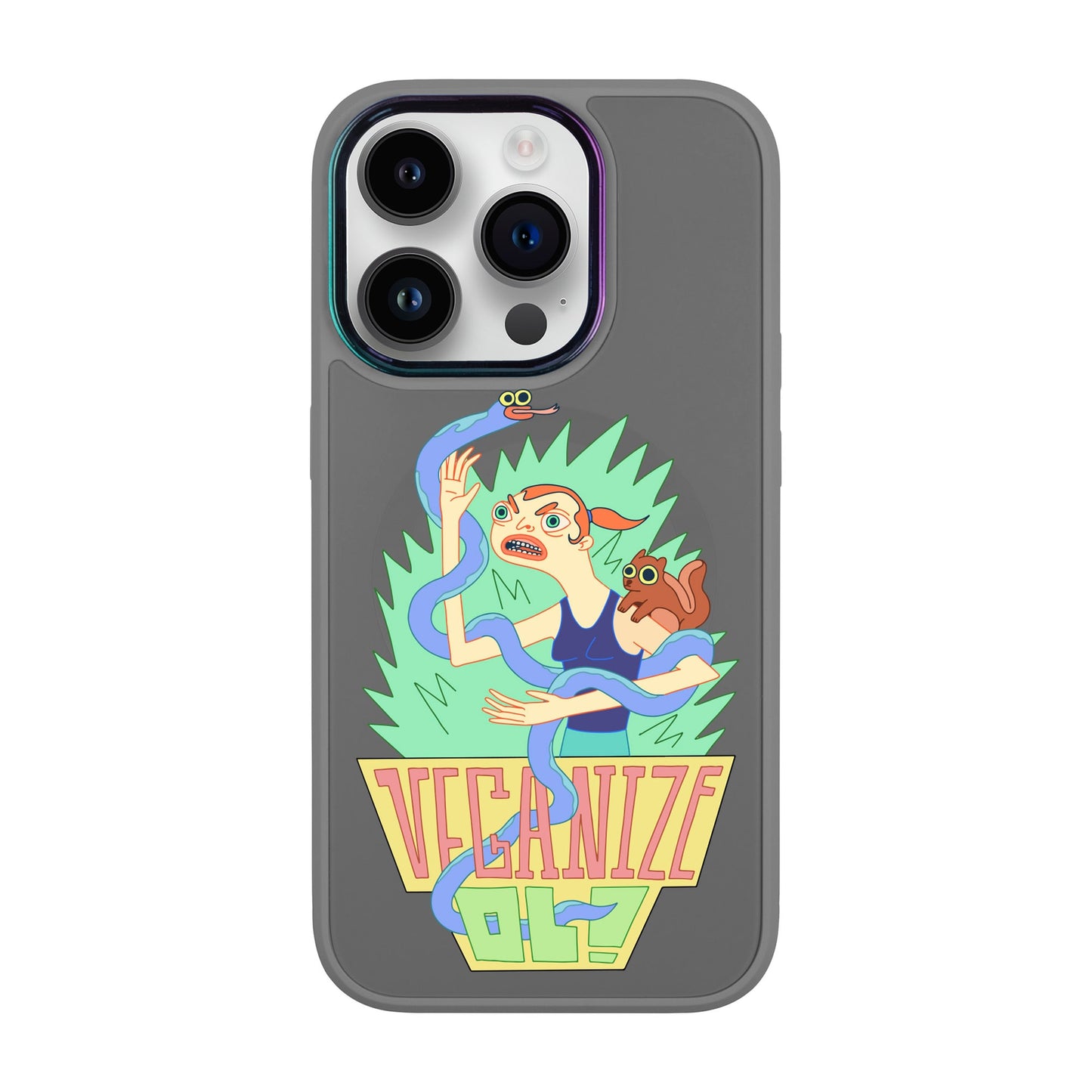 VEGANİZE-iPhone 13 Pro Vigor Kılıf MagSafe Özellikli