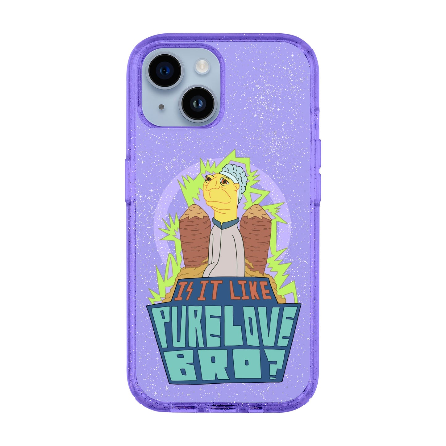 PURE LOVE-iPhone 14 Shiny Kılıf MagSafe Özellikli