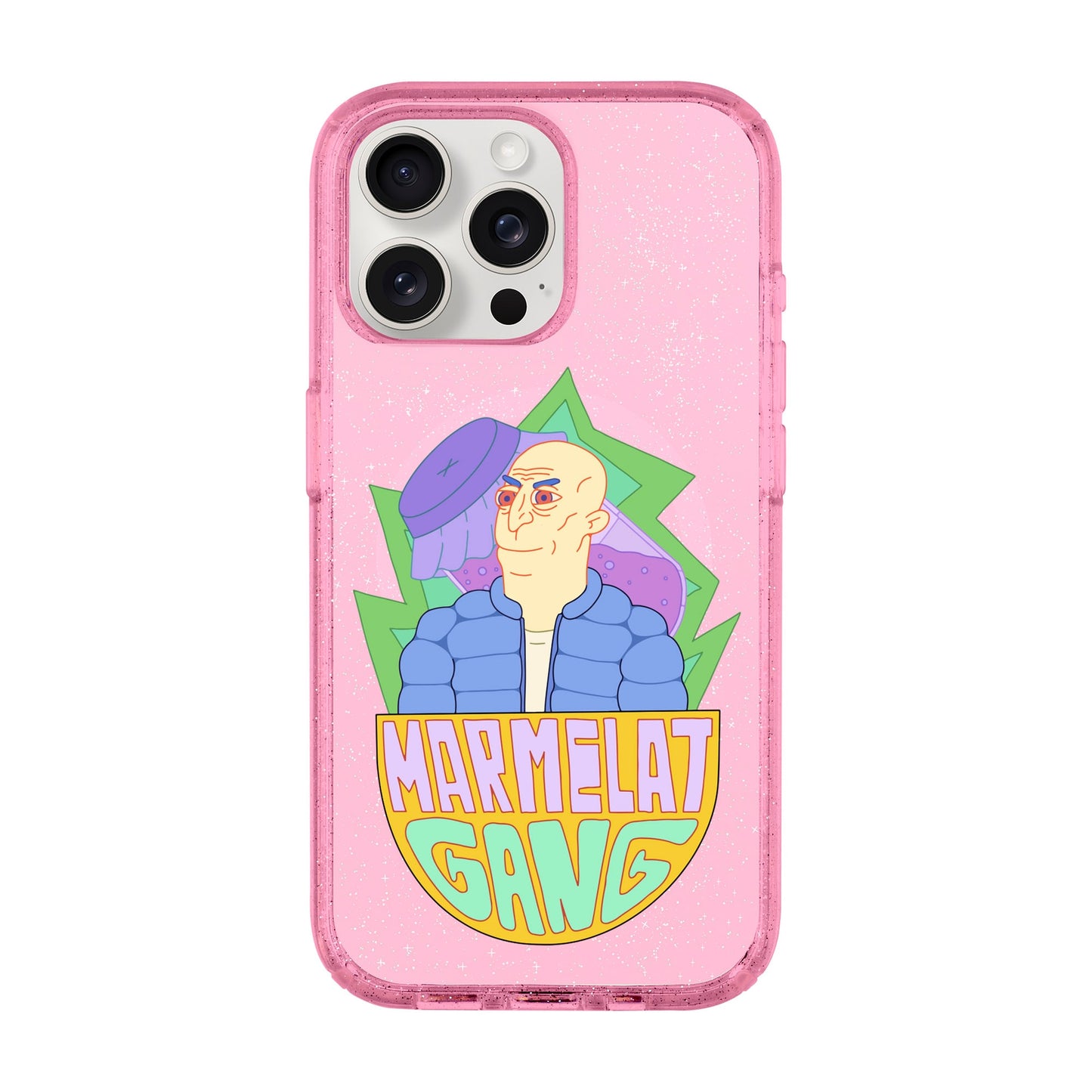MARMELAT GANG-iPhone 15 Pro Max Shiny Kılıf MagSafe Özellikli