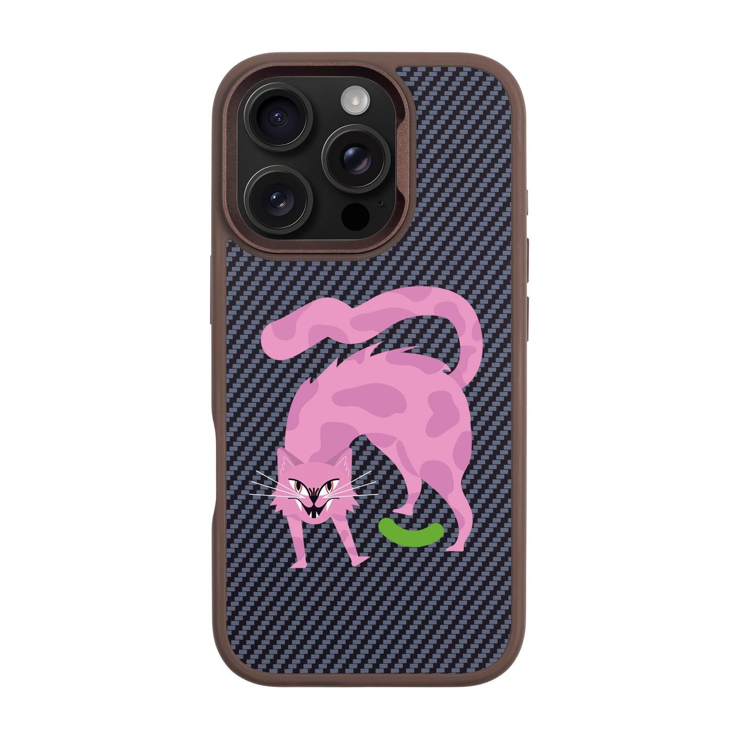 GRUMBLEPAWS-iPhone 16 Pro Plaid Kılıf MagSafe Özellikli