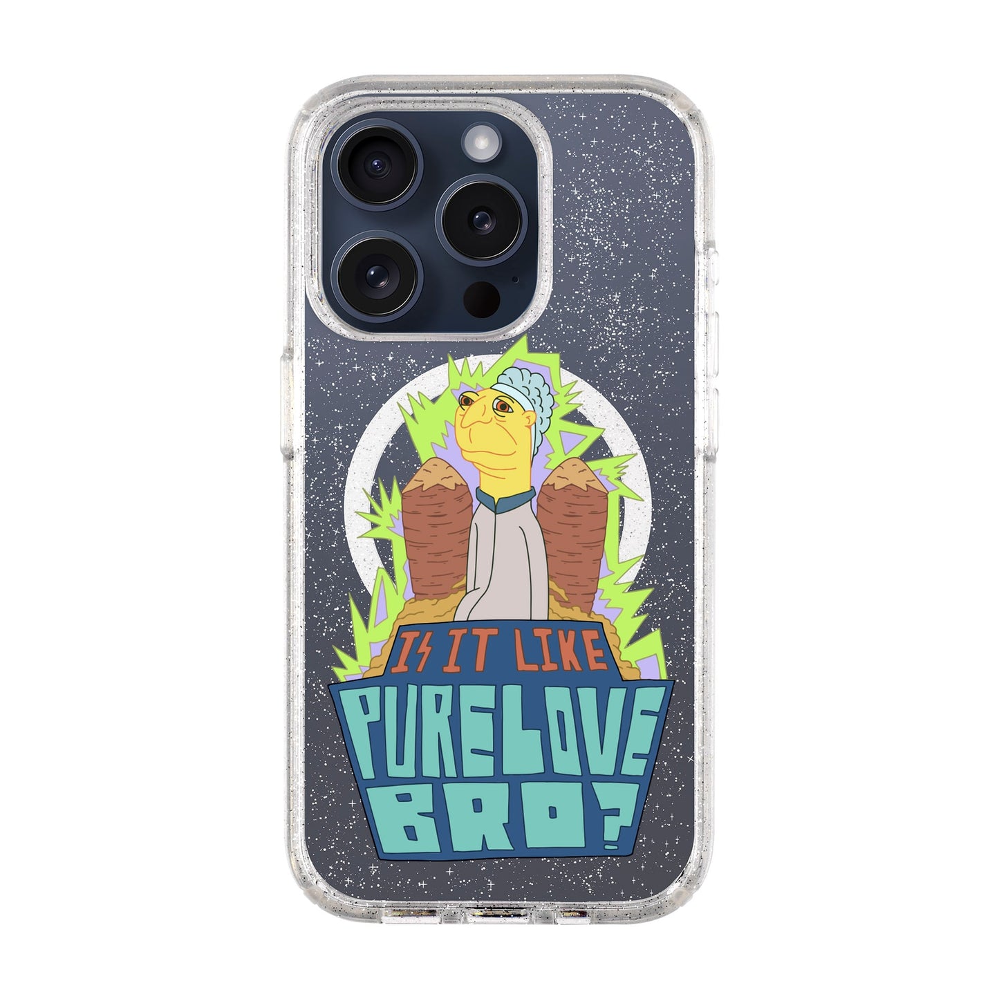 PURE LOVE-iPhone 15 Pro Shiny Kılıf MagSafe Özellikli