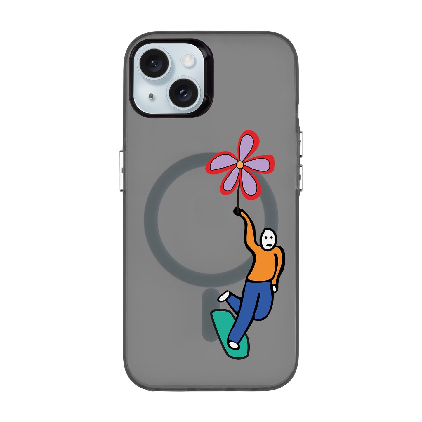 SKATEBOARDER-iPhone 15 Plus Hold Kılıf MagSafe Özellikli