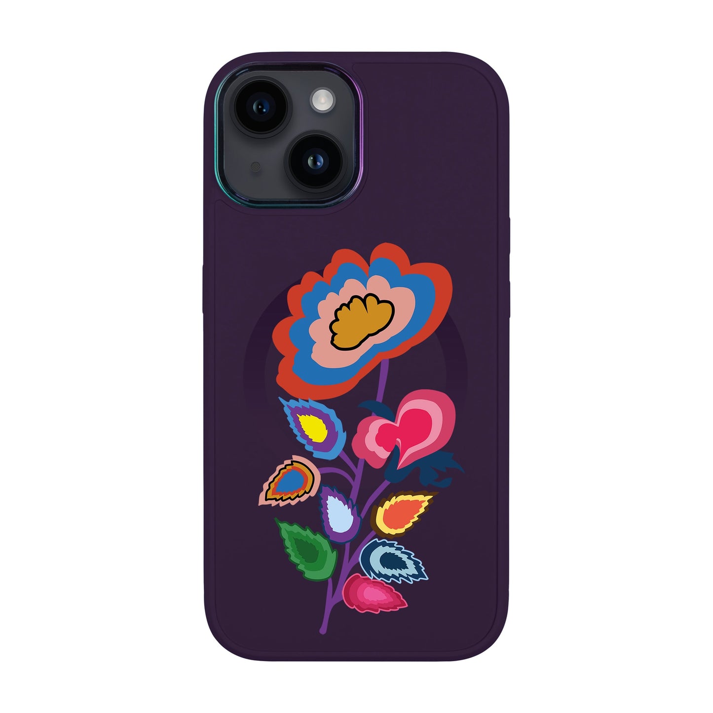 KNITTED FLOWER-iPhone 12 Vigor Kılıf MagSafe Özellikli