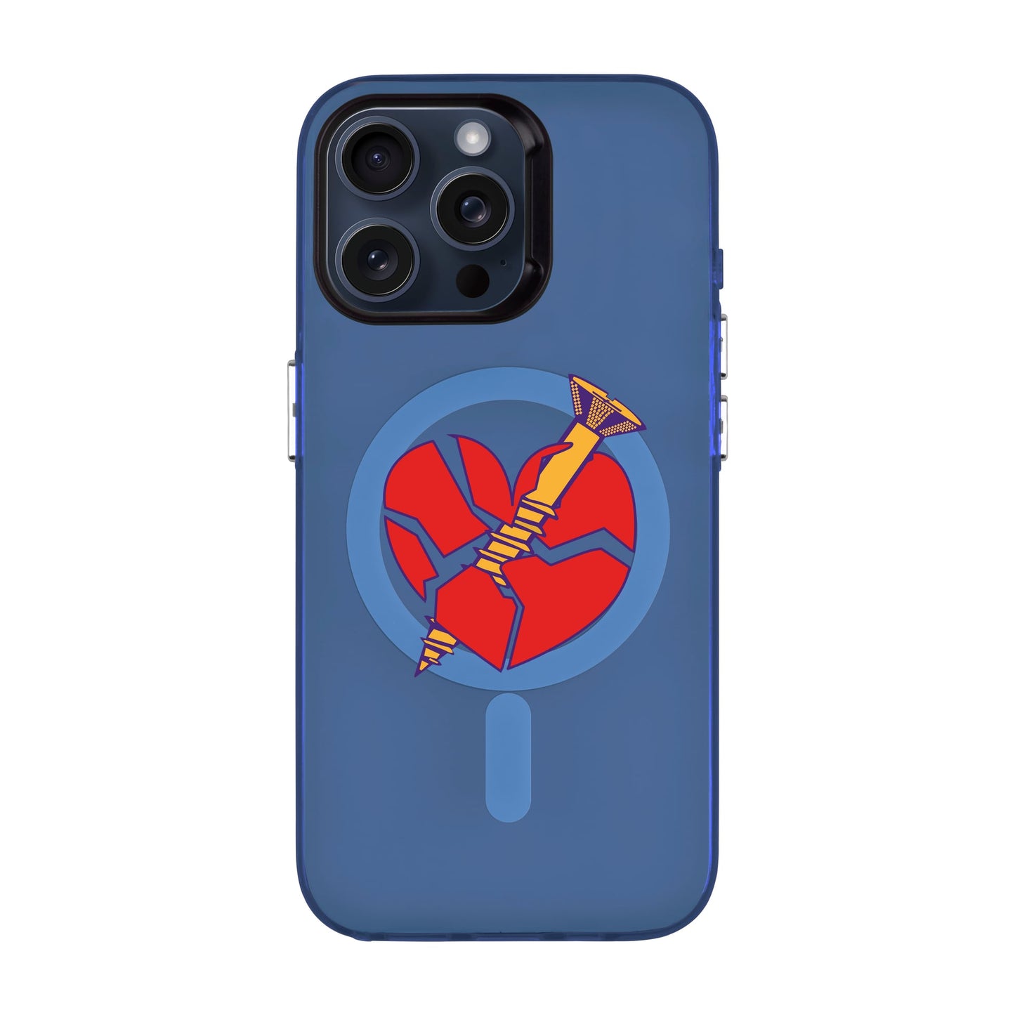 BROKEN HEART-iPhone 12 Pro Max Hold Kılıf MagSafe Özellikli