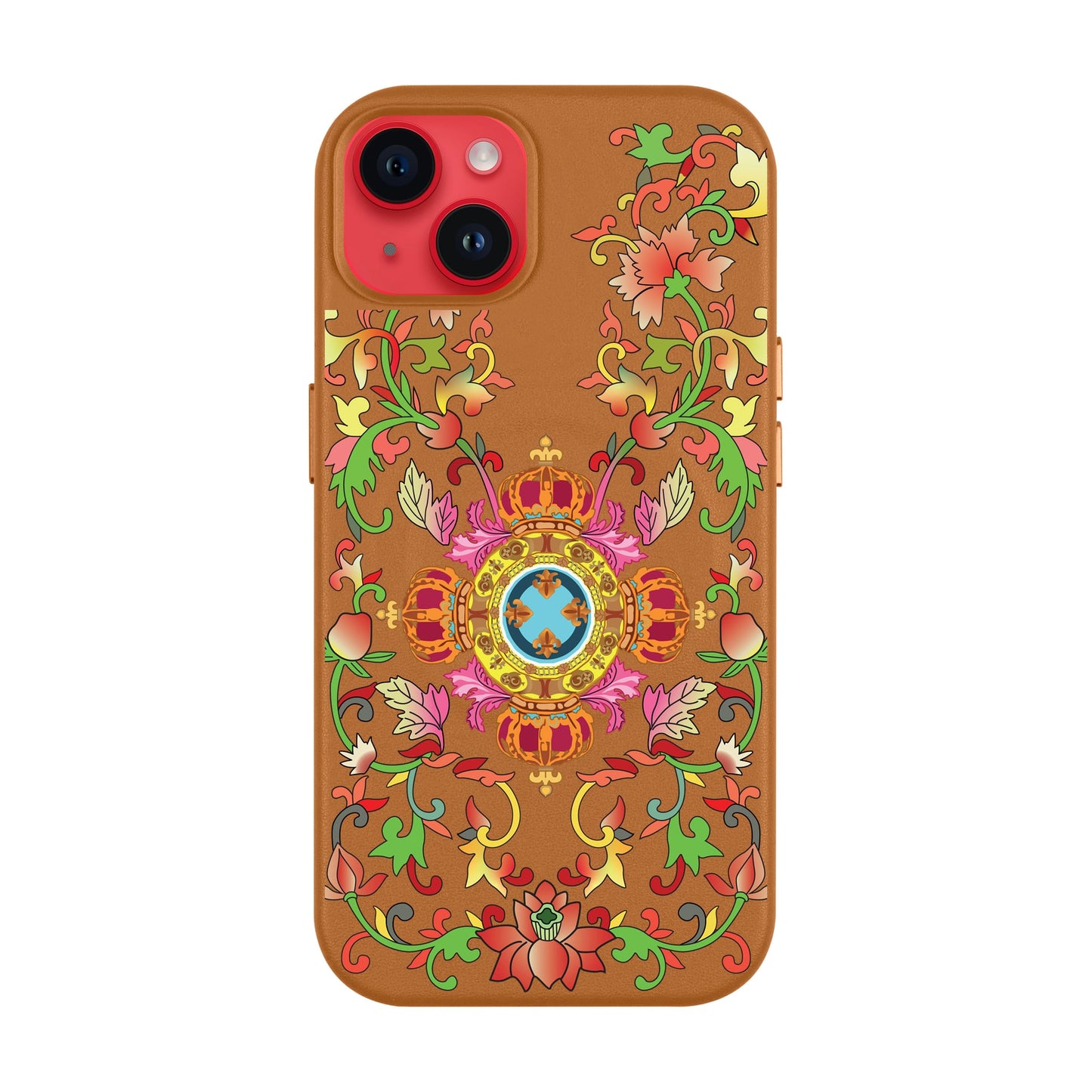 SPIRAL-iPhone 14 Plus Leather Kılıf MagSafe Özellikli