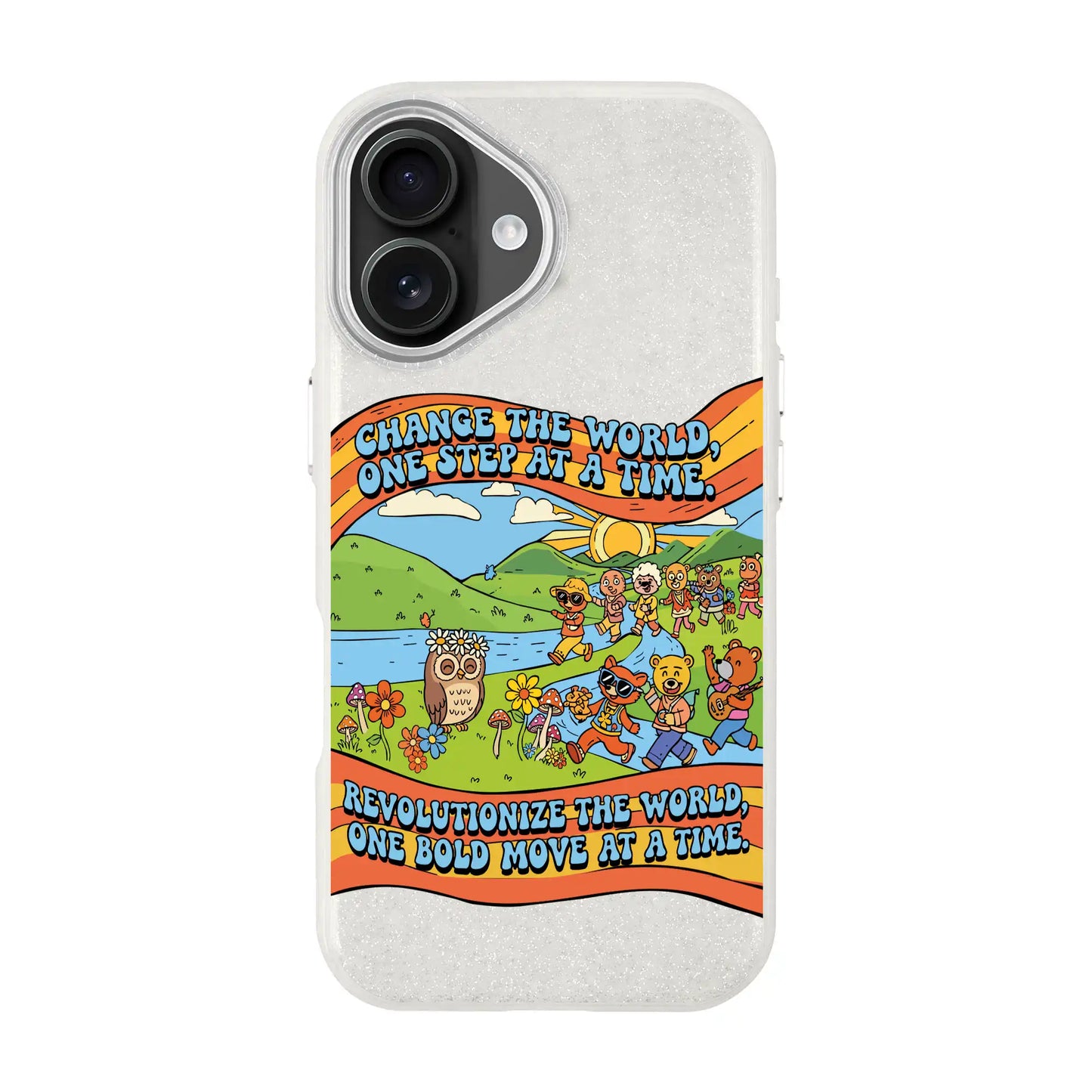 CHANGE THE WORLD-iPhone 16 Radiant Kılıf MagSafe Özellikli