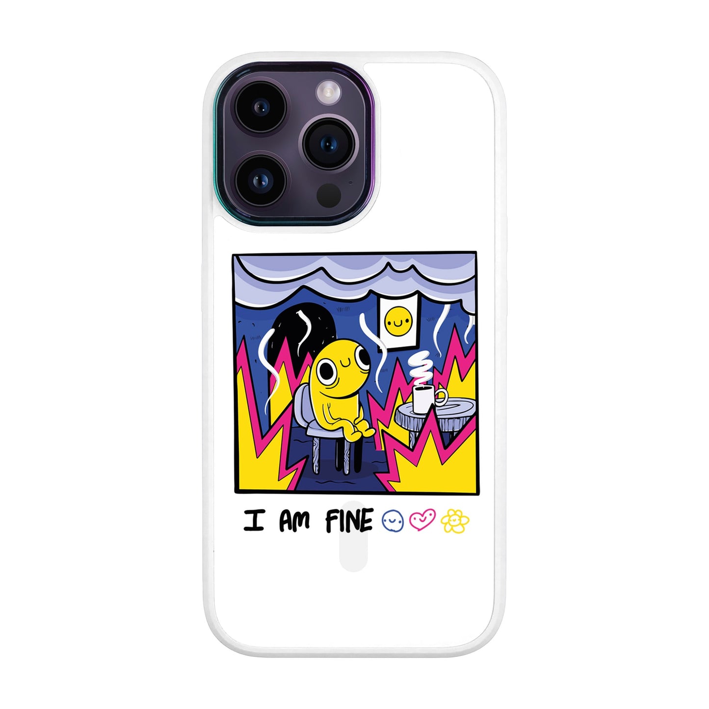 I AM FINE-iPhone 14 Pro Max Vigor Kılıf MagSafe Özellikli