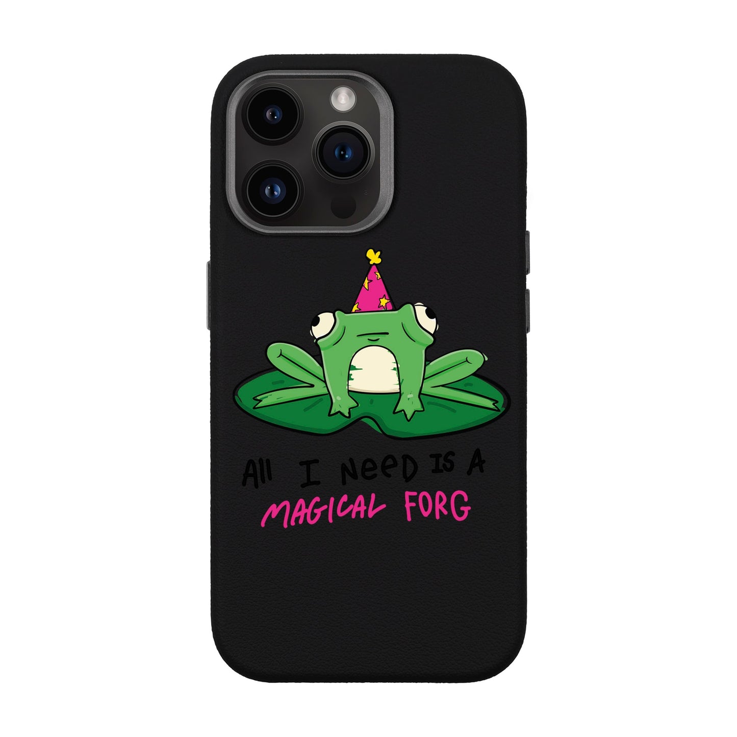 FORG-iPhone 14 Pro Max Leather Premium Kılıf MagSafe Özellikli