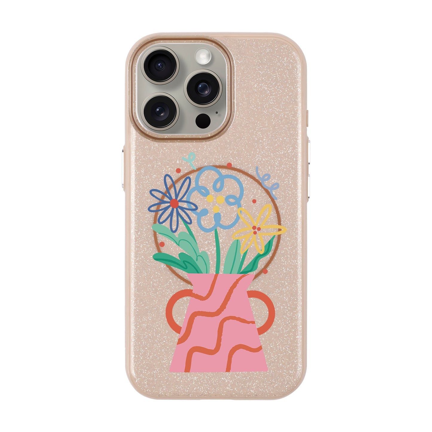 PINK VASE-iPhone 15 Pro Max Radiant Kılıf MagSafe Özellikli