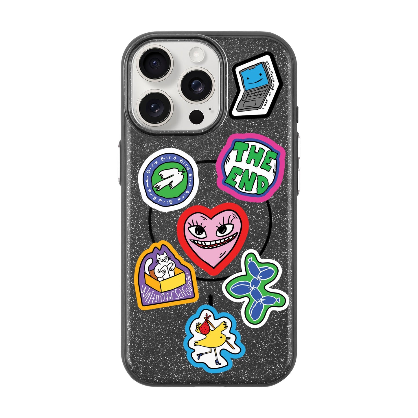 TŌTEN STICKERZ-iPhone 15 Pro Max Radiant Kılıf MagSafe Özellikli