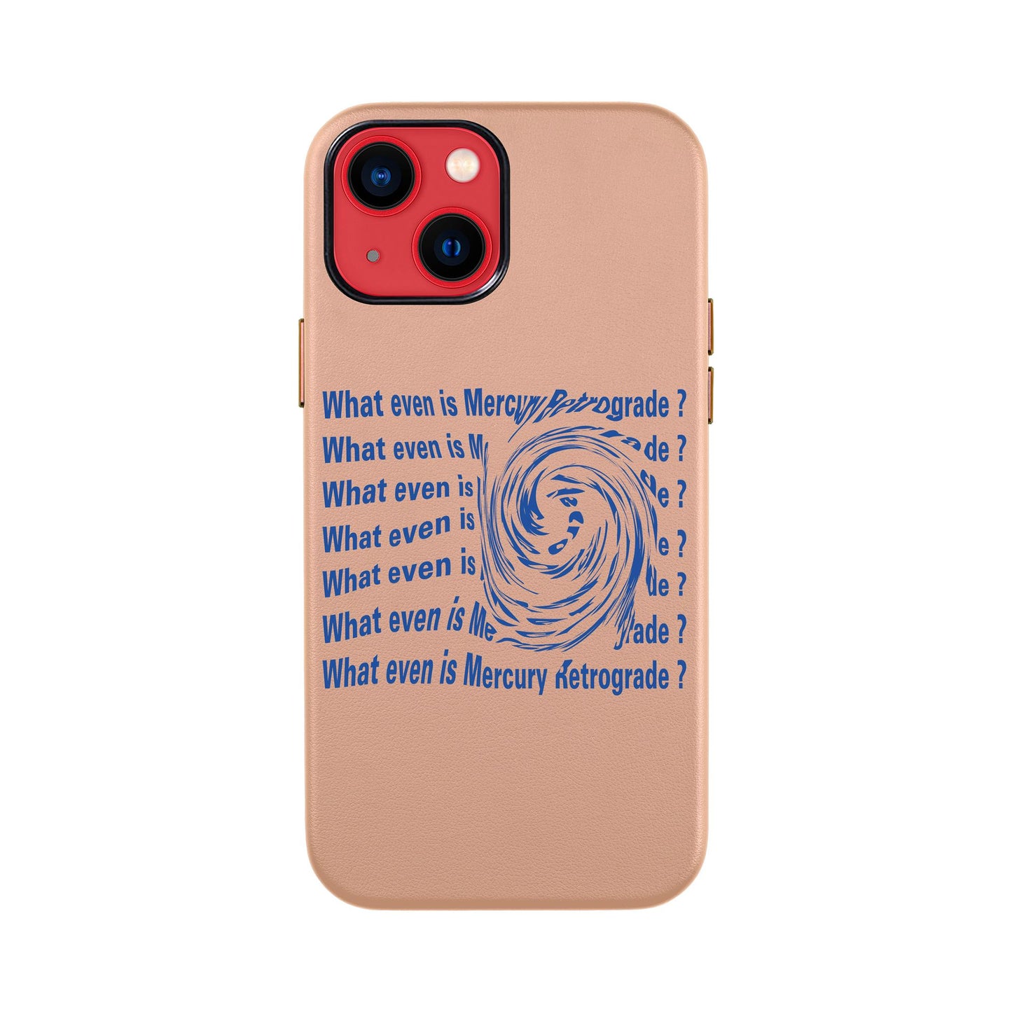 MERCURY-iPhone 14 Leather Kılıf