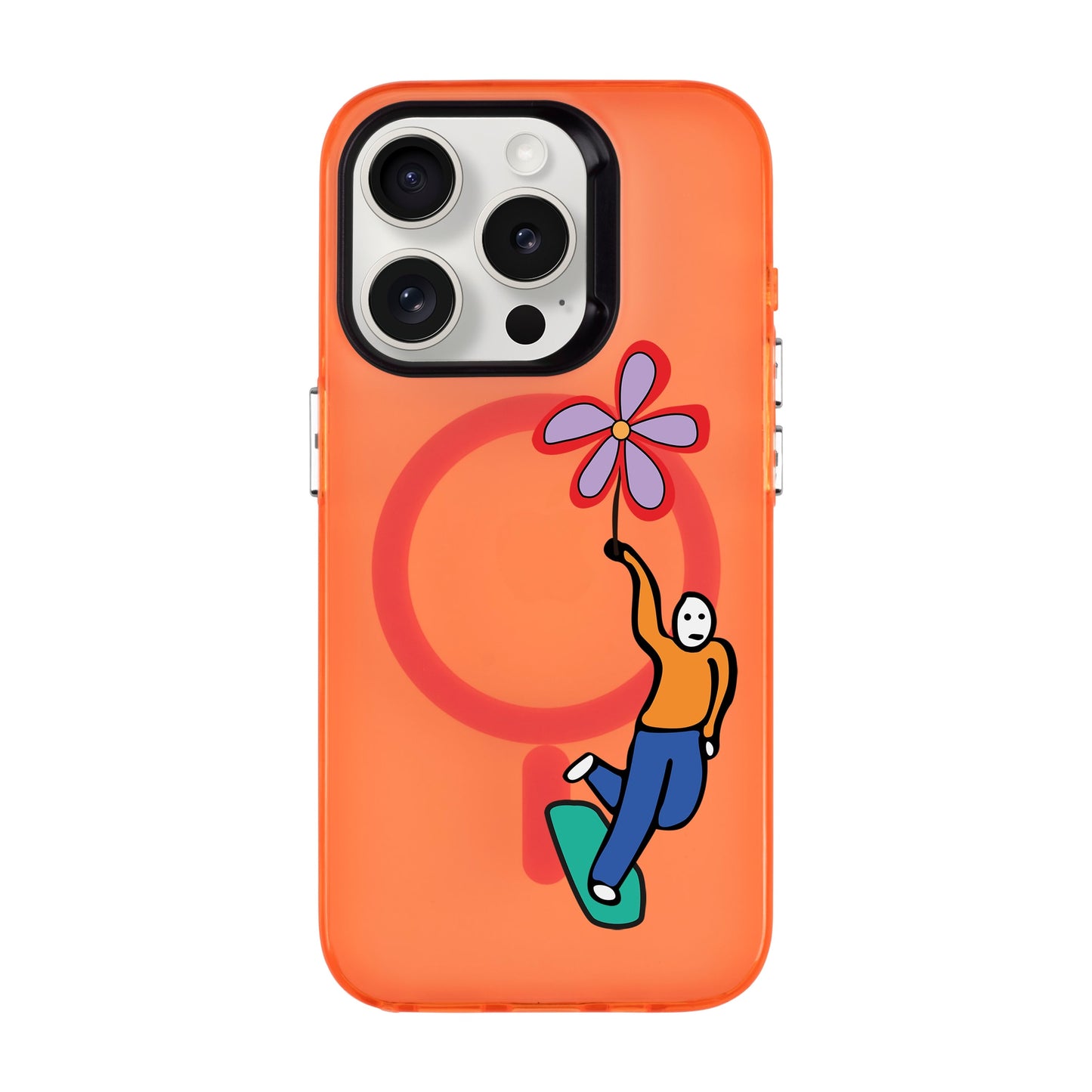 SKATEBOARDER-iPhone 15 Pro Hold Kılıf MagSafe Özellikli