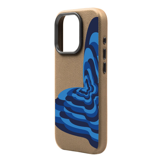 BUTTERFLY-Leather Premium Kılıf MagSafe Özellikli - iPhone 16 Pro Max