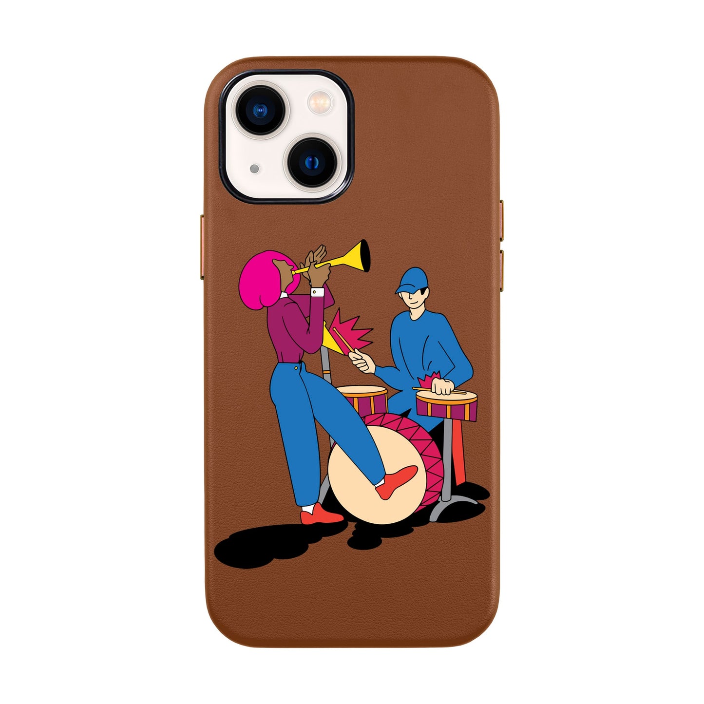 JAM-iPhone 14 Leather Kılıf