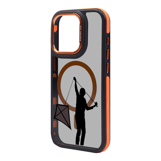 KITE-Dark Kılıf MagSafe Özellikli - iPhone 14 Pro