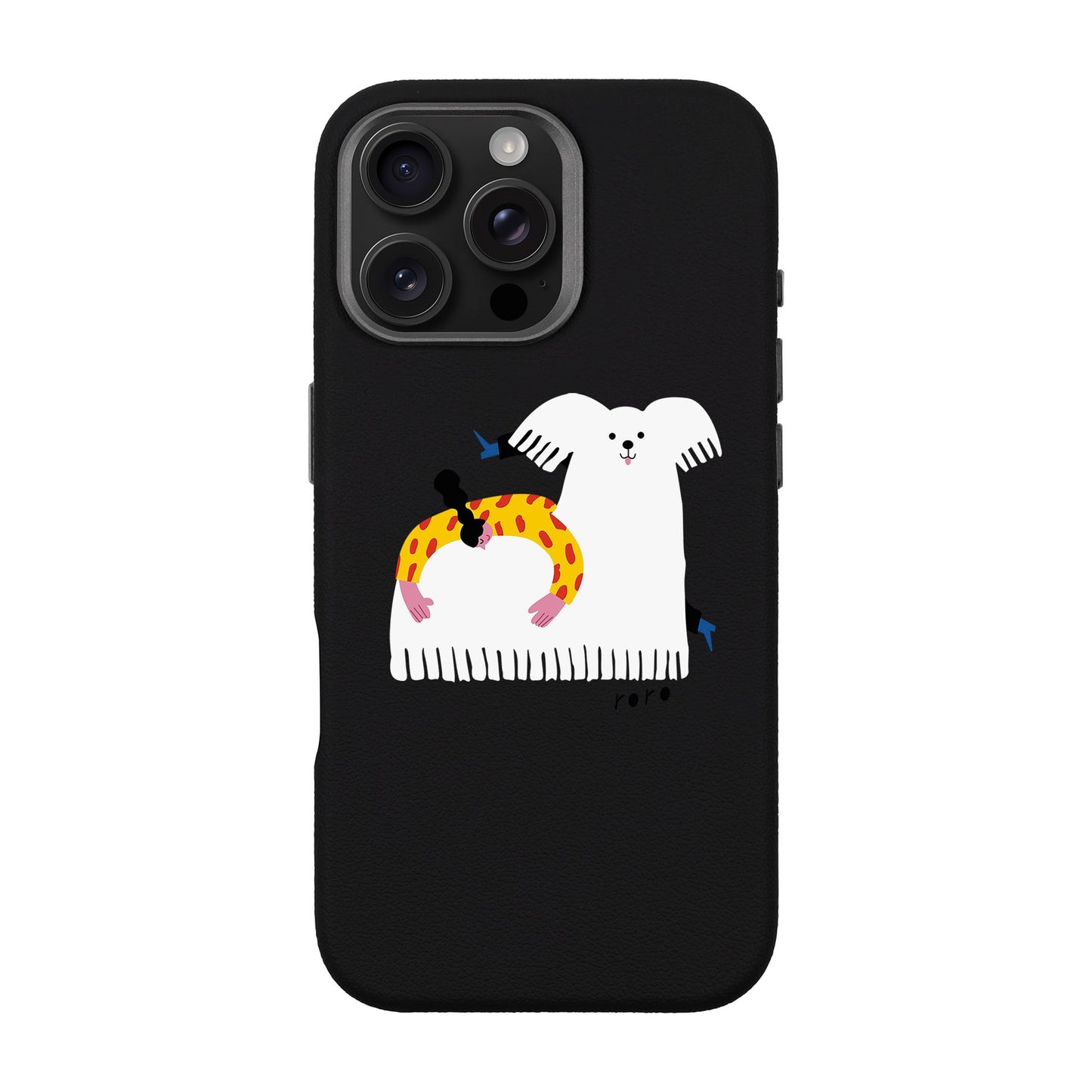 FANCY DOG-iPhone 16 Pro Max Leather Premium Kılıf MagSafe Özellikli