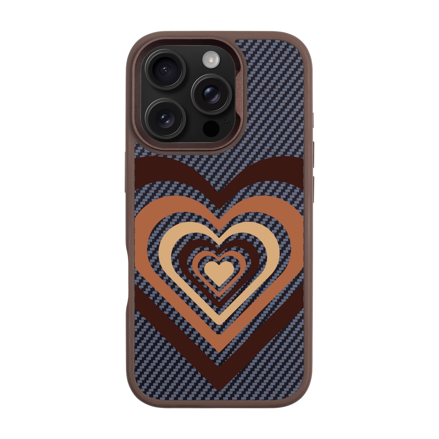 HEART-iPhone 16 Pro Plaid Kılıf MagSafe Özellikli