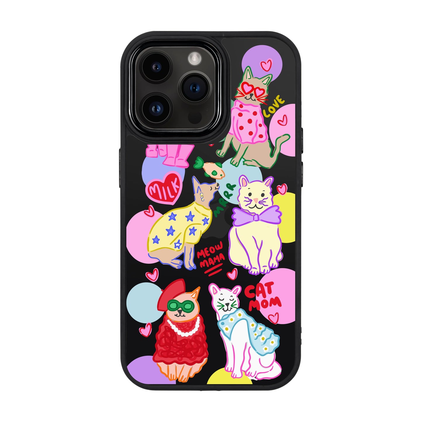 CAT MOM-iPhone 14 Pro Max Proof Kılıf