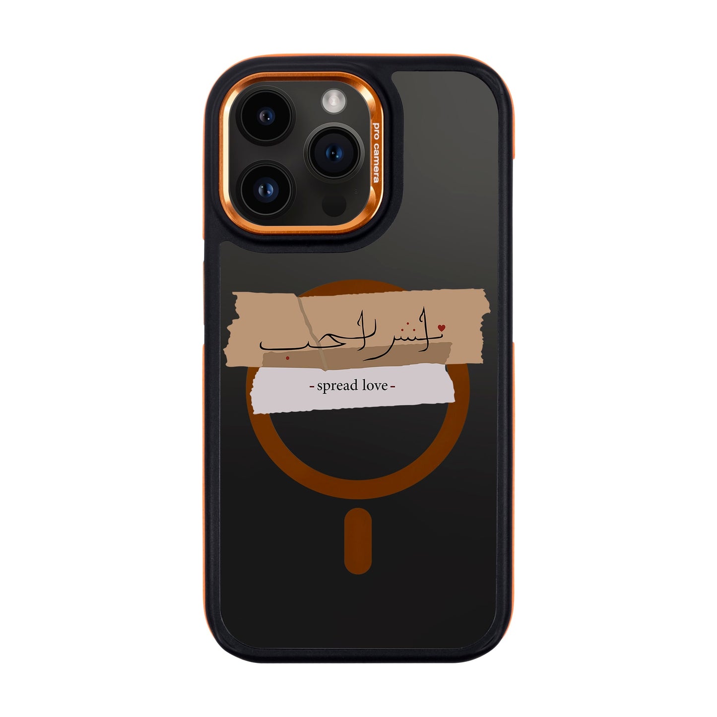 SPREAD LOVE-iPhone 14 Pro Max Dark Kılıf MagSafe Özellikli