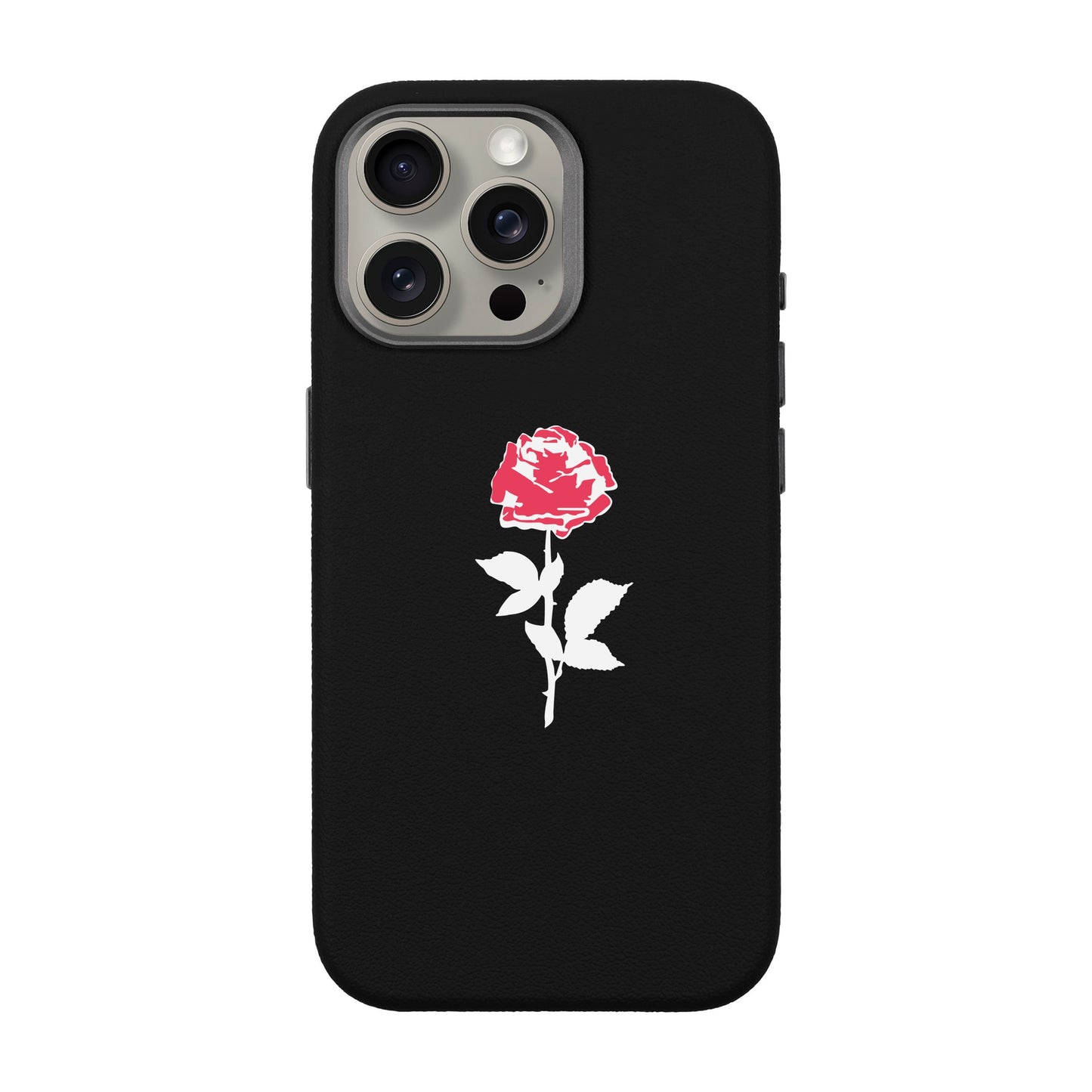 NATUREL ROSE-iPhone 15 Pro Max Leather Premium Kılıf MagSafe Özellikli